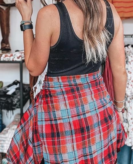 Plaid Shirt Jacket 2