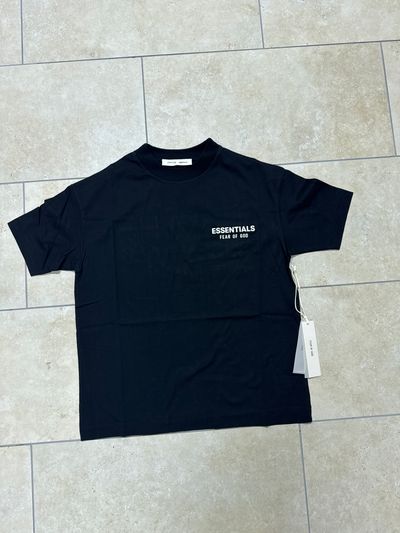 Essentials Fear Of God Black T-Shirt