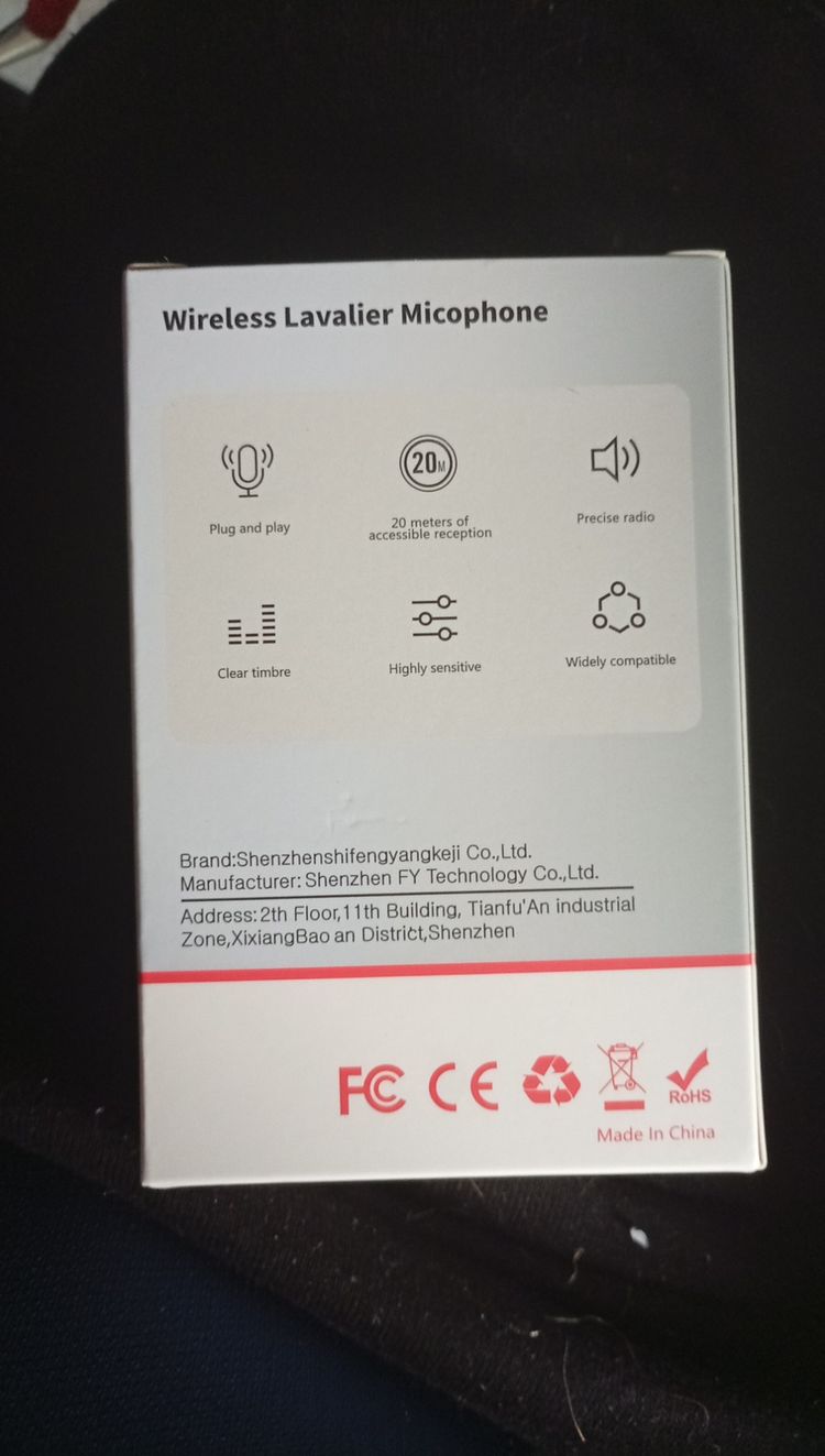 Wireless Lavalier Microphone image 3