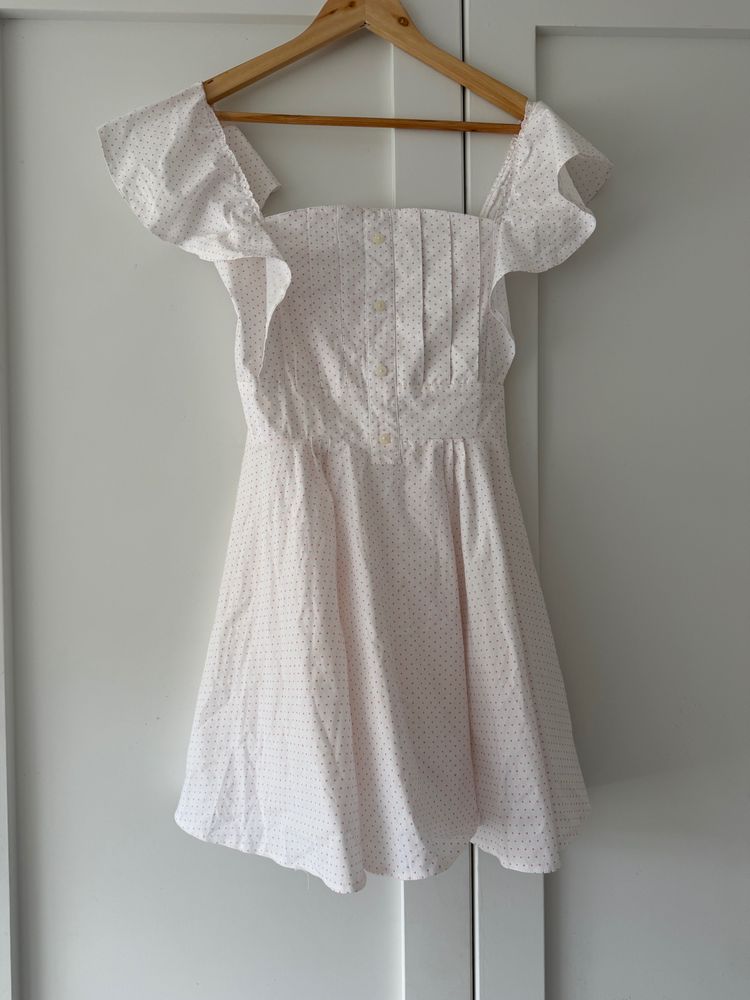 Other White Dress With Ruffled Sleeves product image