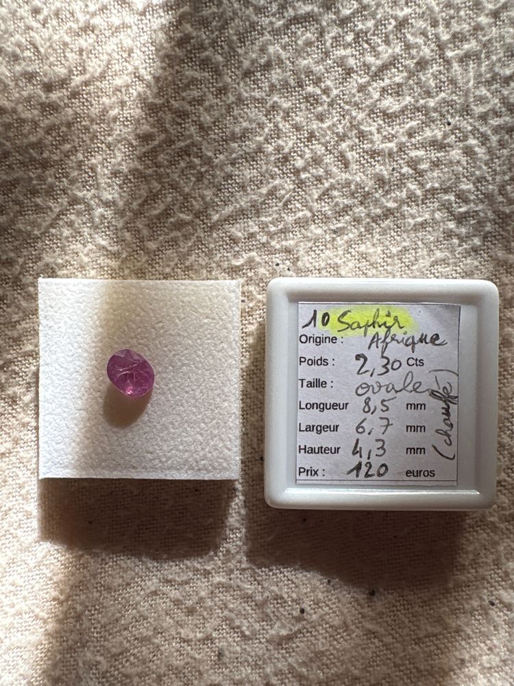 Pink Sapphire Gemstone image 1