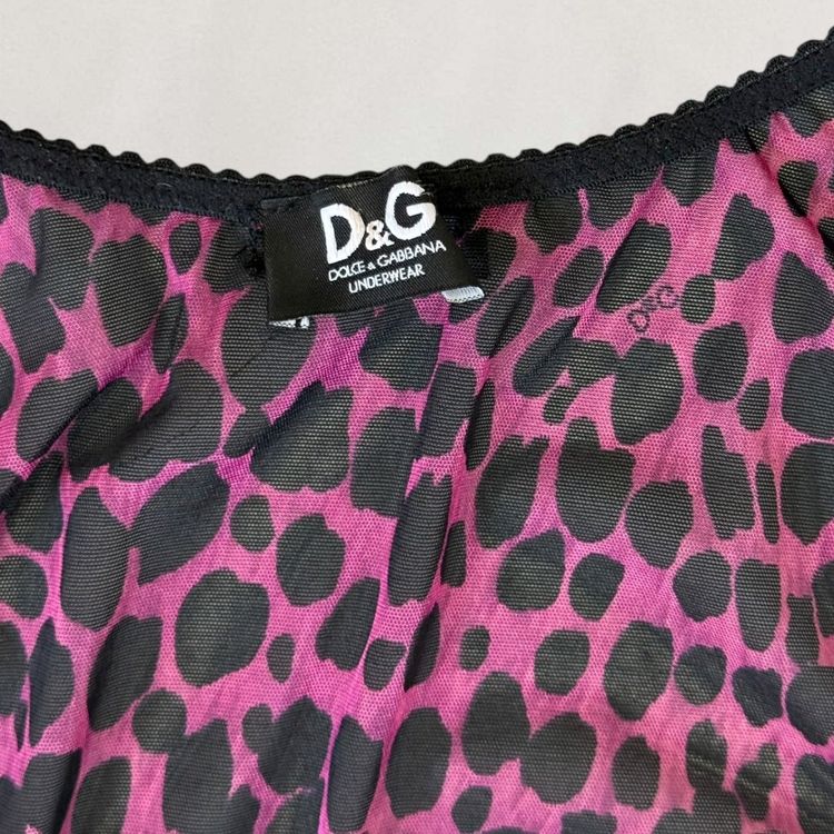Dolce & Gabbana leopard print top imagen 5