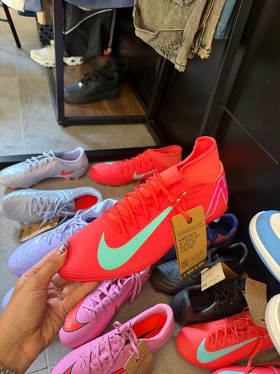 mercurial rosso fluo calzino 46