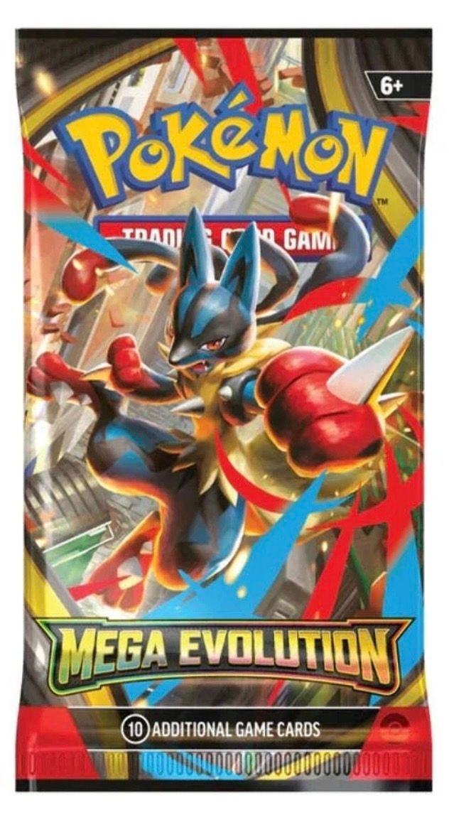 Pokémon Trading Card Game Mega Evolution Booster Pack