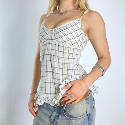 Lee women's plaid sleeveless top