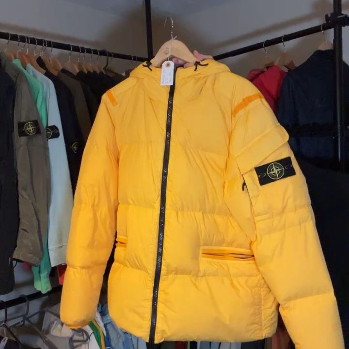 Stone Island Crinkle Reps Puffer Jacket - M image 1