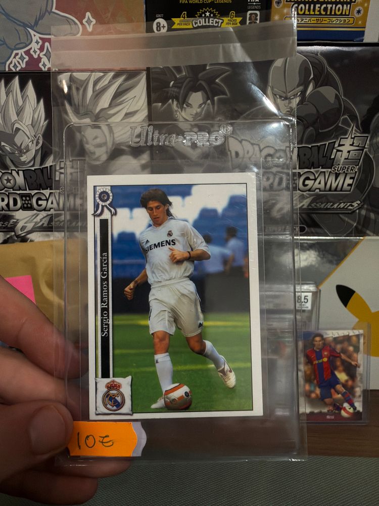 Mundicromo Sergio Ramos Rookie Card Mint product image