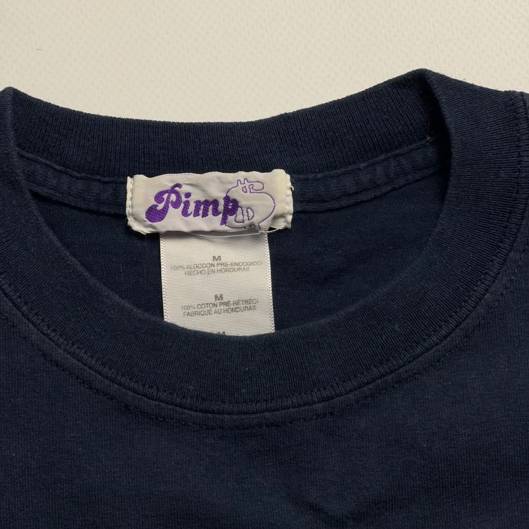 Pimp Navy Blue Graphic T-Shirt 3