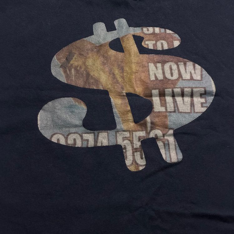 Pimp Navy Blue Graphic T-Shirt 5