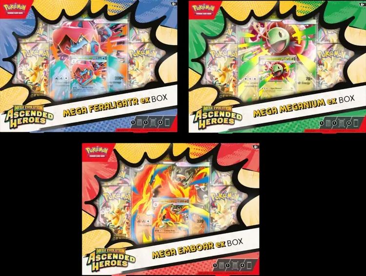 Pokémon 1 Pokémon Ascended Heroes Mega  Ex Box product image