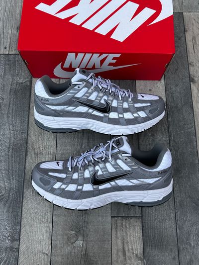 Nike P-6000 Trainers - ‘Metallic Cool Grey’ - Size UK 9