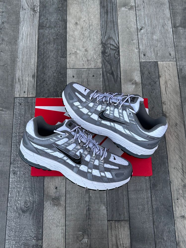 Nike P-6000 Trainers - ‘Metallic Cool Grey’ - Size UK 9  9
