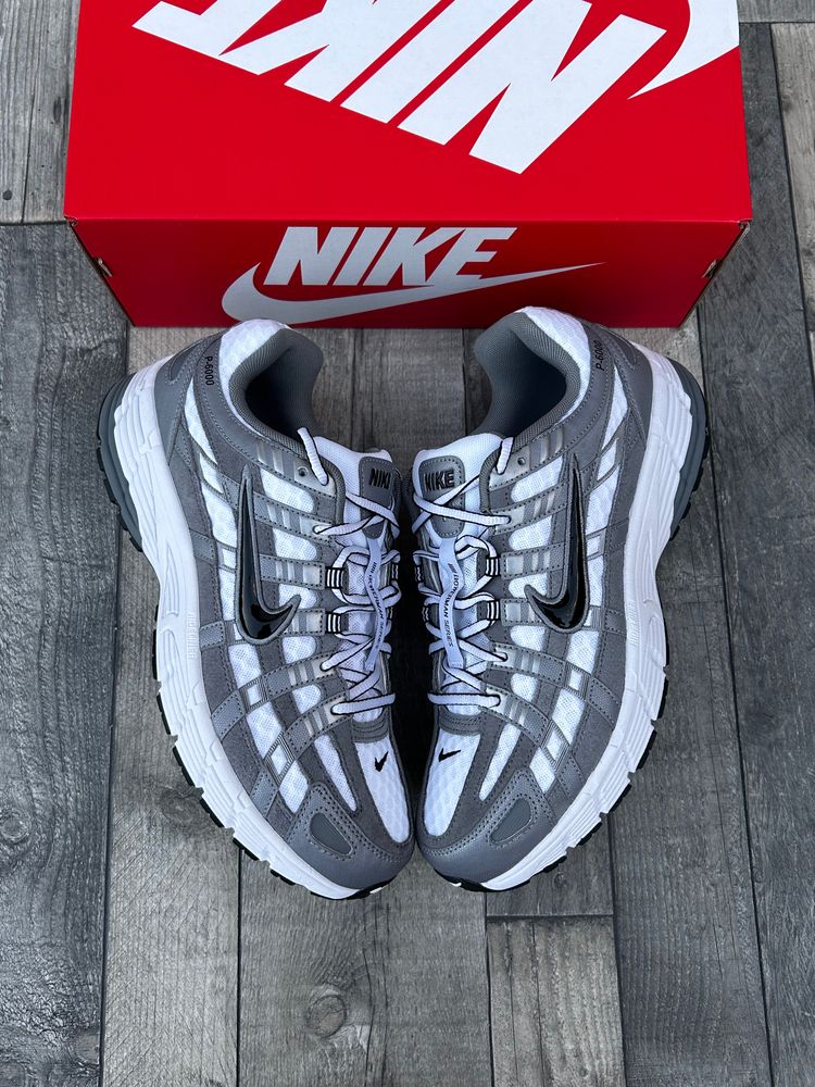Nike P-6000 Trainers - ‘Metallic Cool Grey’ - Size UK 9  7