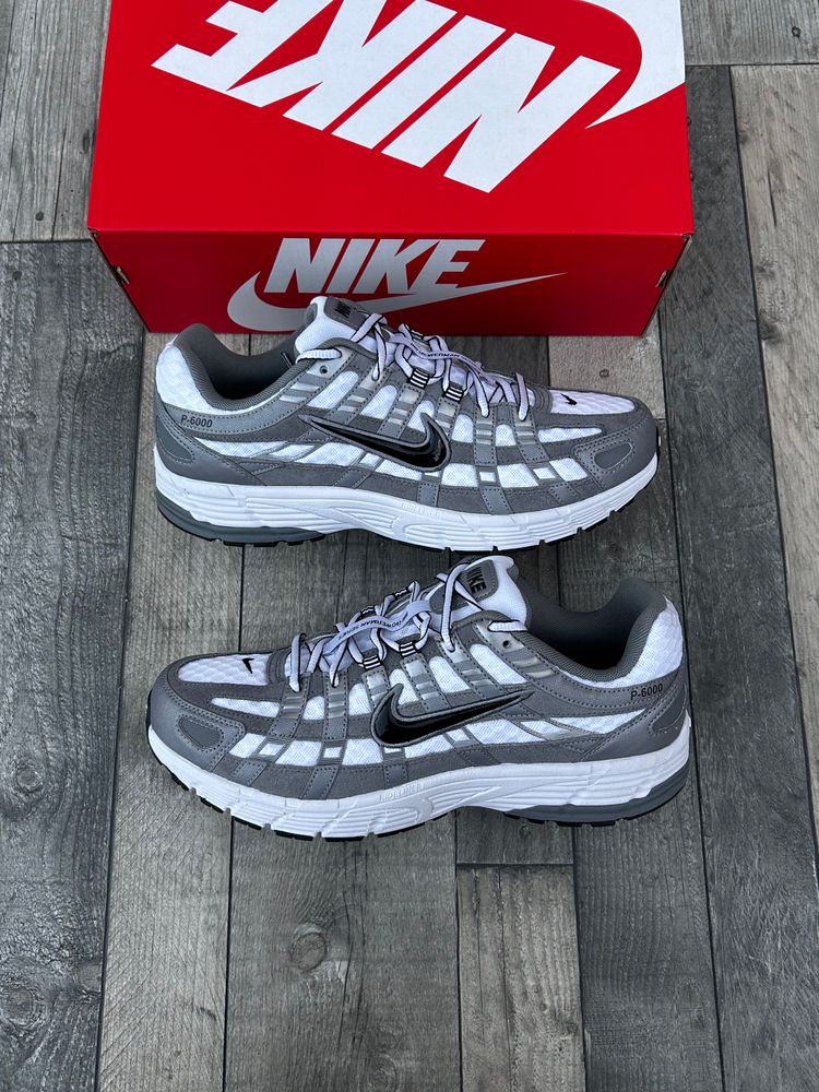 Nike P-6000 Trainers - ‘Metallic Cool Grey’ - Size UK 9  2