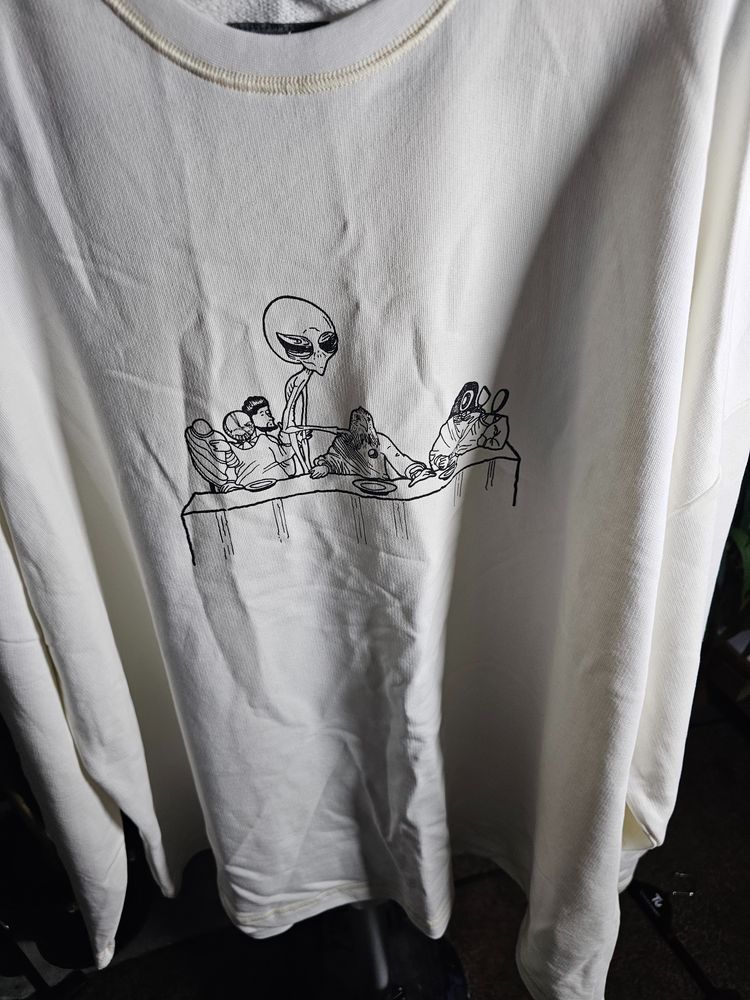 Tom Rebl White Long Sleeve Shirt