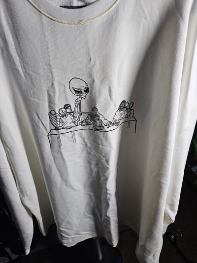 Tom Rebl White Long Sleeve Shirt