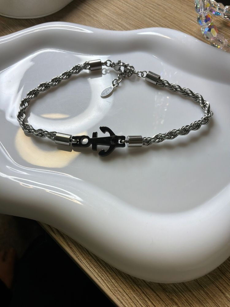 Anchor Blue Bracciale con ancora in acciaio  product image