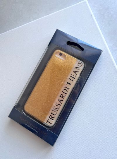 Trussardi Jeans Glitter Phone Case Compatible With Iphone 7