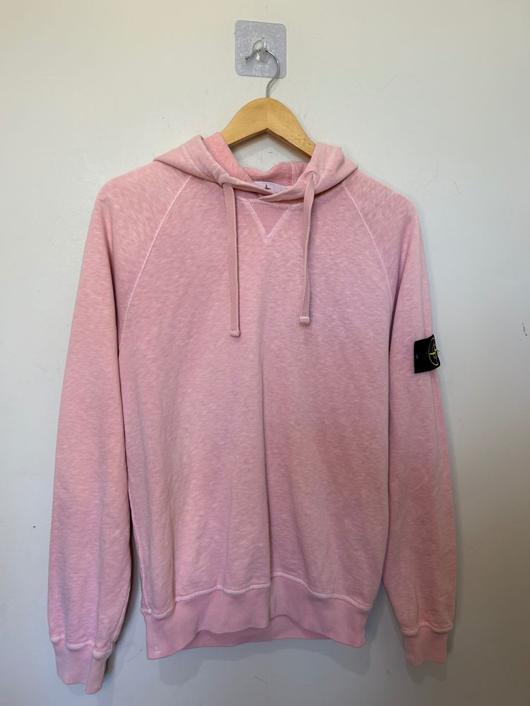 Stone Island Pink Hoodie