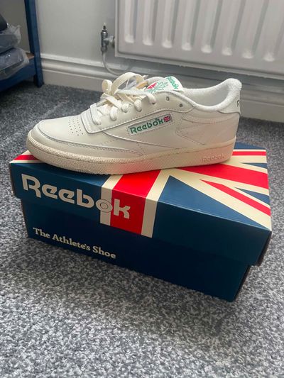 Reebok White Leather Sneakers