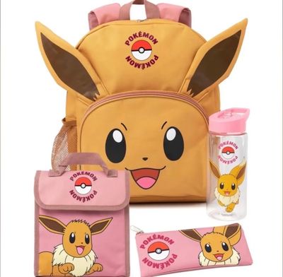 Pokémon Eevee Backpack Set