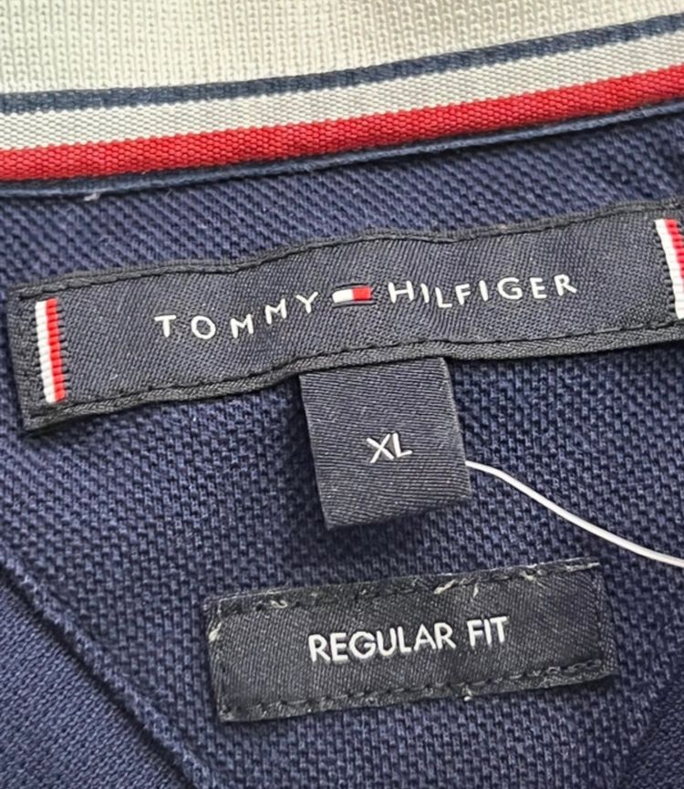 Tommy Hilfiger Navy Polo Shirt image 2