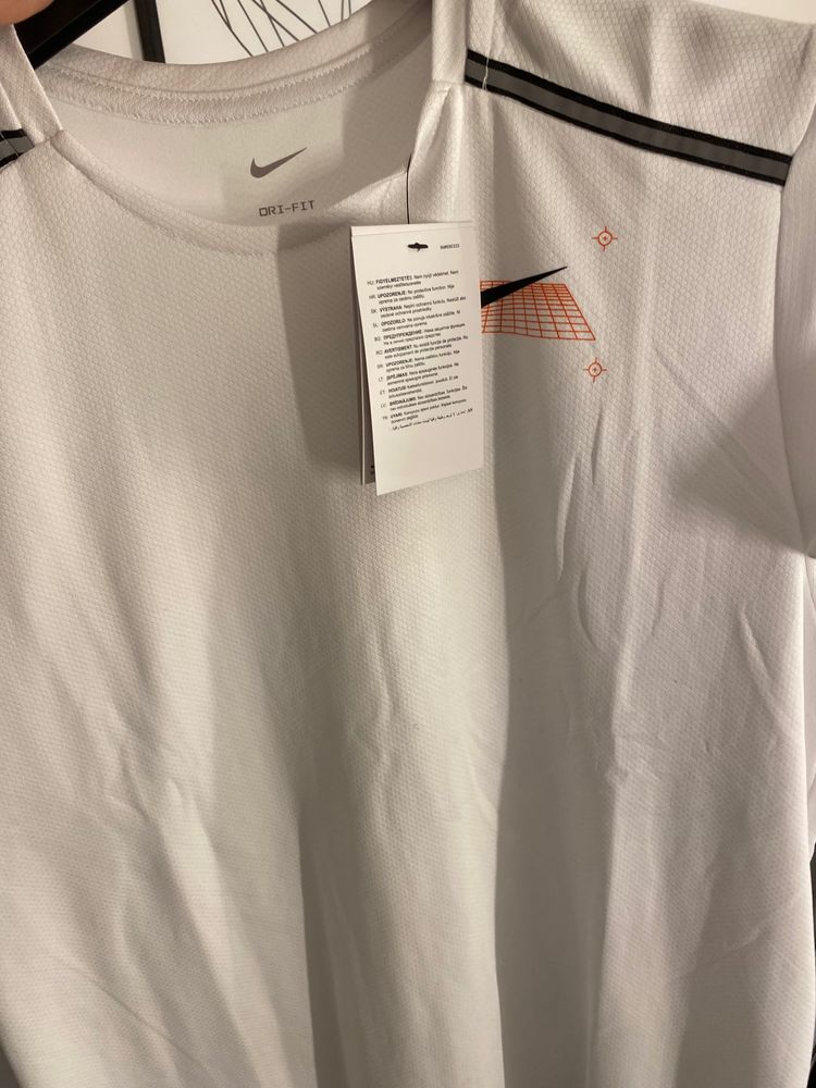 Nike White Dri-Fit Top