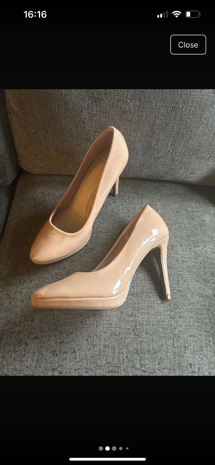 HIGH Beige High Heel Pumps product image
