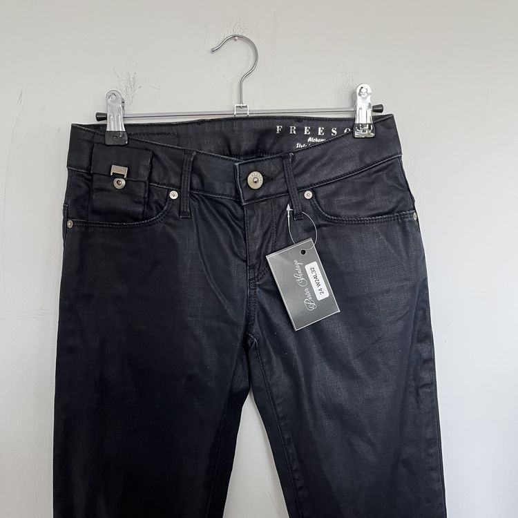 SKU24 Freesoul Black Coated Jeans W24L32 