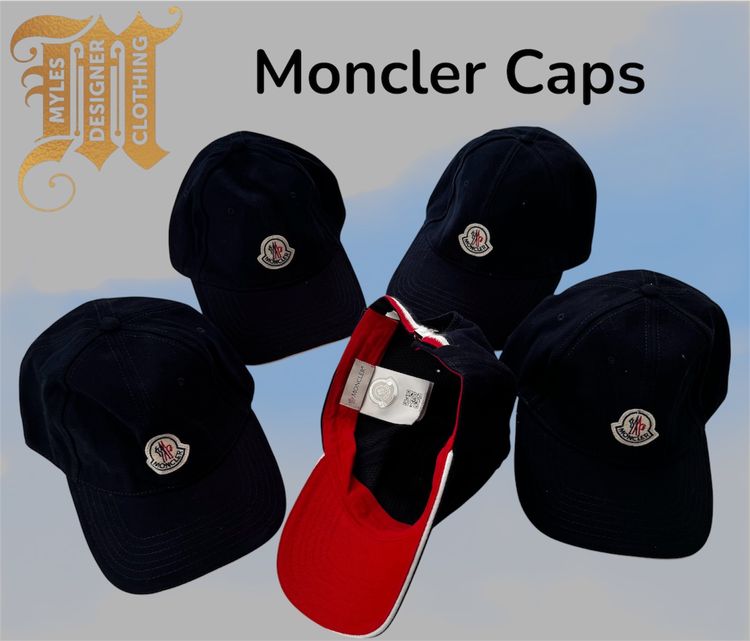Moncler Caps - Navy Blue