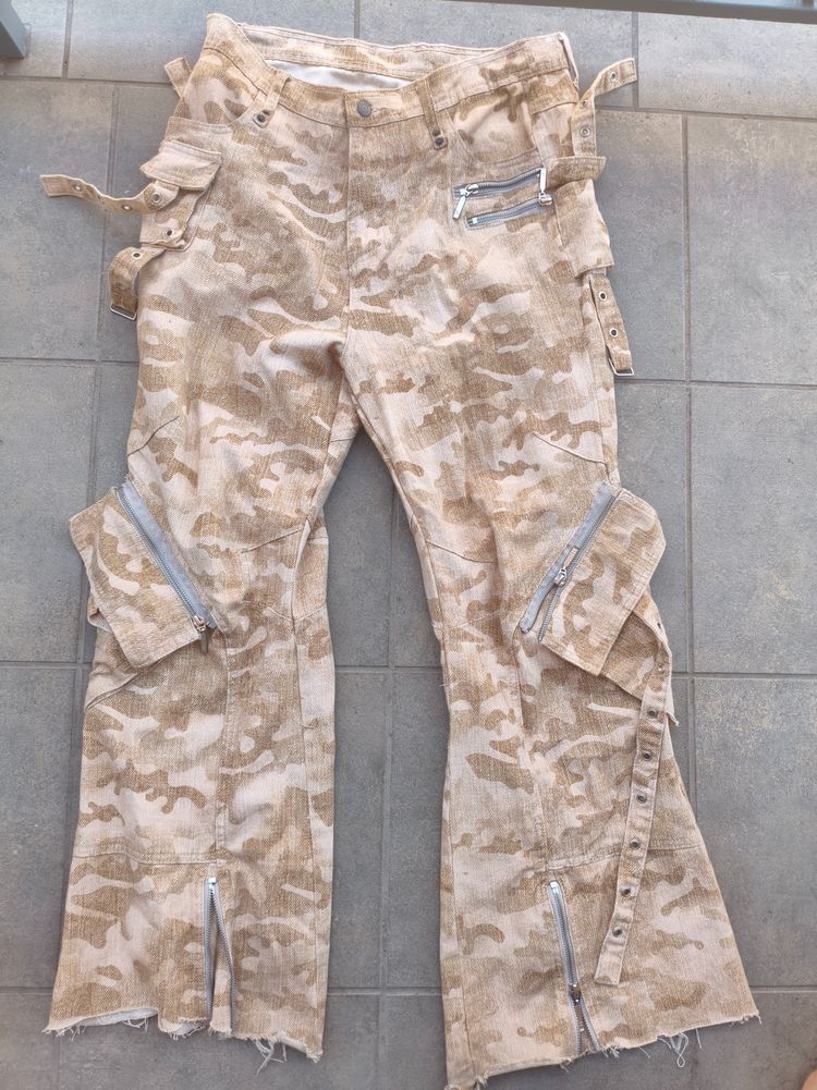 Other Beige Camouflage Cargo Pants product image