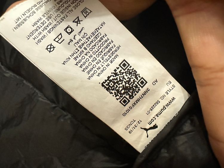 Immagine di Puma Black Puffer Jacket 7