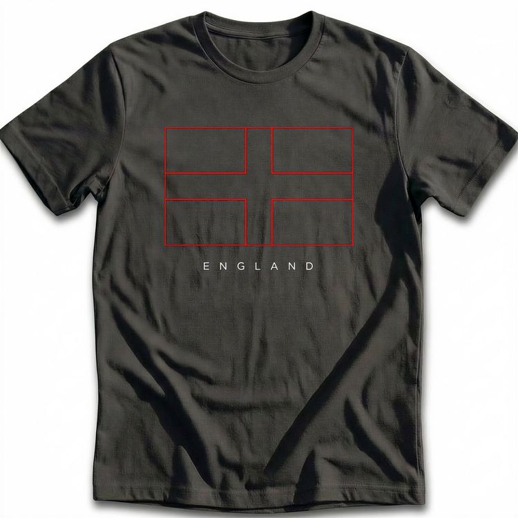 MINIMAL-LINE-ENGLAND-FLAG T-Shirt 1