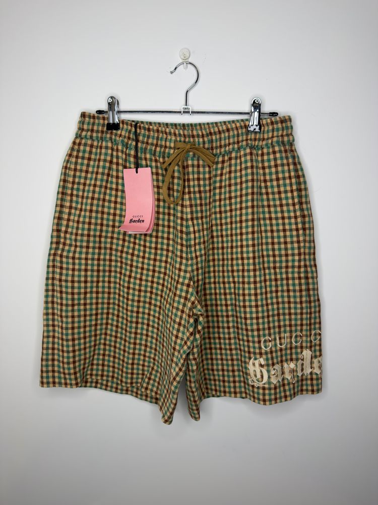 Gucci Checkered Shorts
