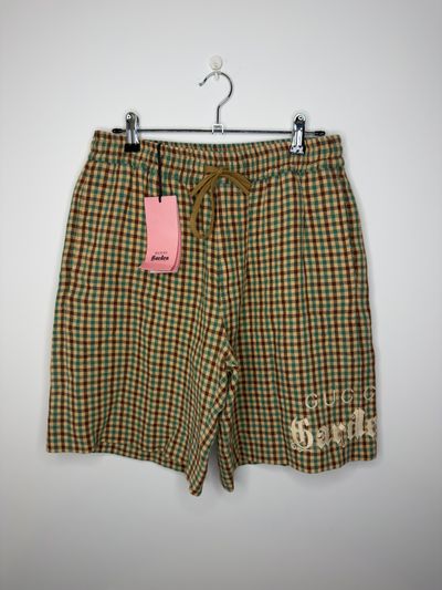 Gucci Checkered Shorts