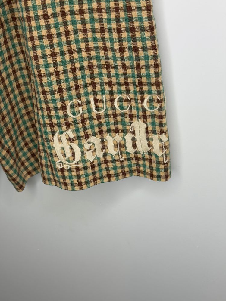 Gucci Checkered Shorts image 3