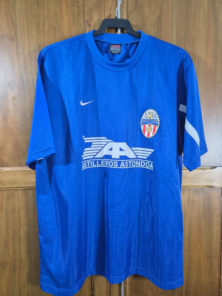 Nike Blue Football Jersey imagen 1