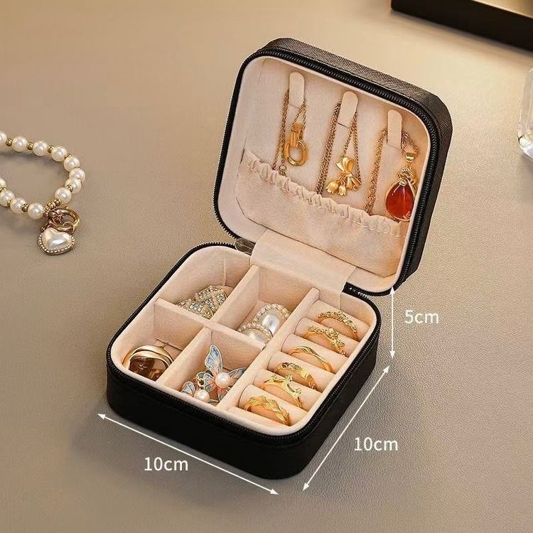 Black Jewelry Organizer Box image 1