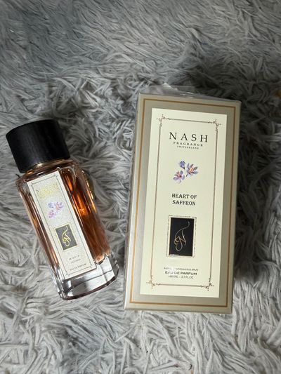 Nash Fragrance Switzerland Heart of Saffron EDP 110ML Unisex Amber Spicy RRP £62