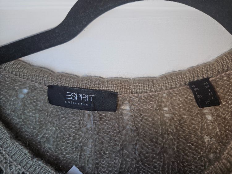 Esprit Collection beige knitted cardigan obraz 2