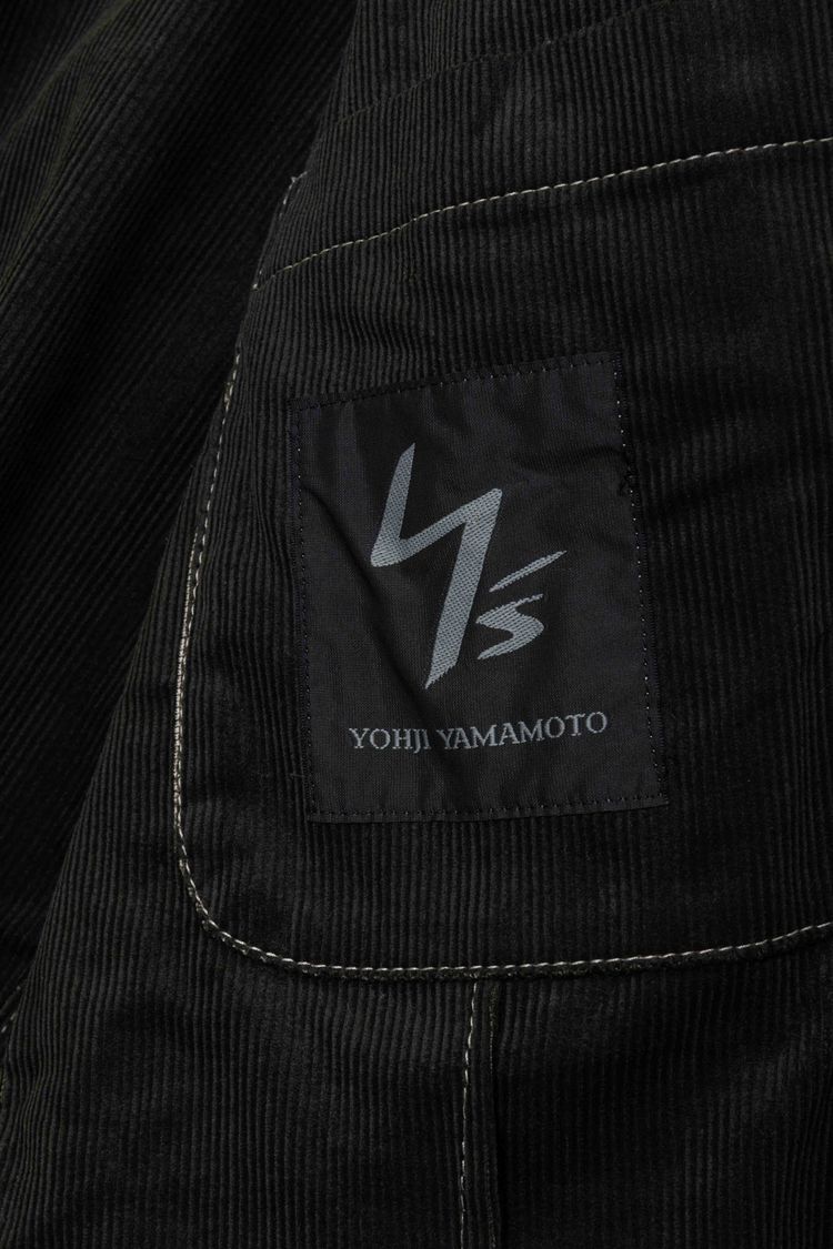 Y's for men Yohji Yamamoto Beige Cotton Twill Workwear Blazer image 8