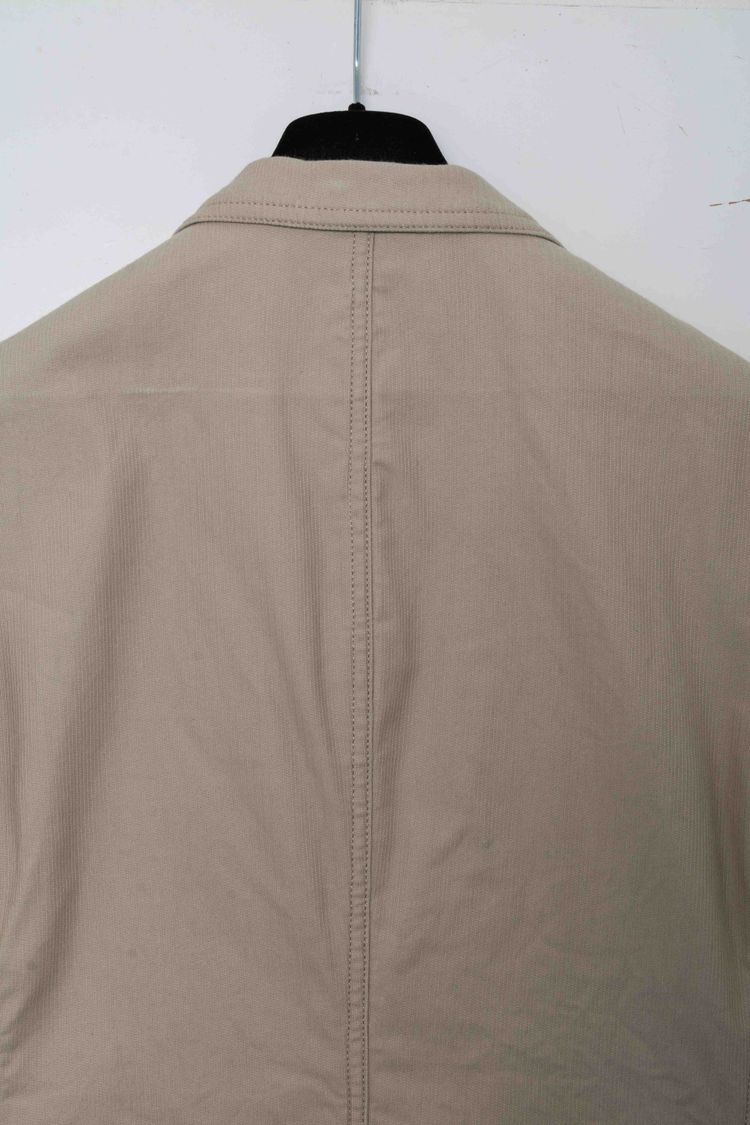 Y's for men Yohji Yamamoto Beige Cotton Twill Workwear Blazer image 14