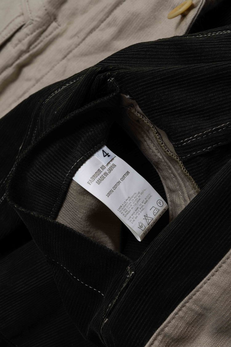 Y's for men Yohji Yamamoto Beige Cotton Twill Workwear Blazer image 5