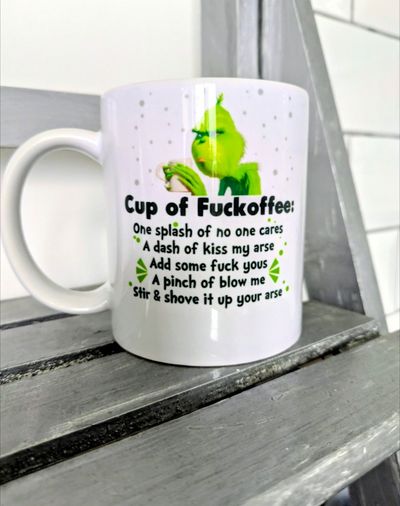 Grinch Christmas Mug Tea/Coffee
