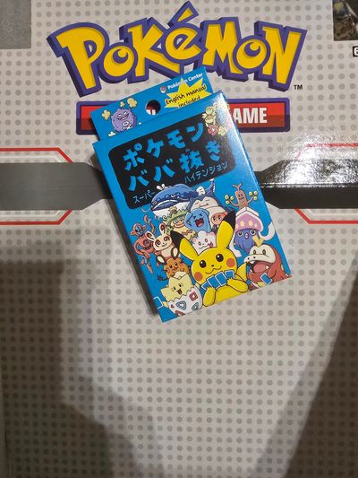 Blue Pokémon-Themed Card Game Old maid