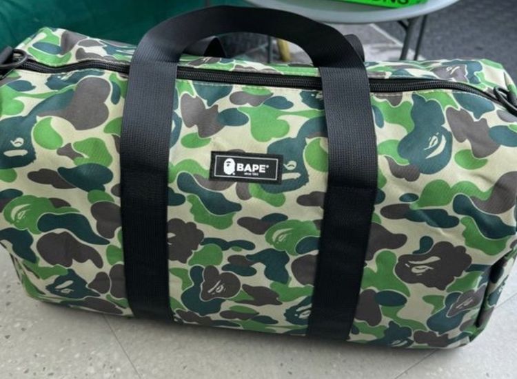 Bape Camo Duffle Bag