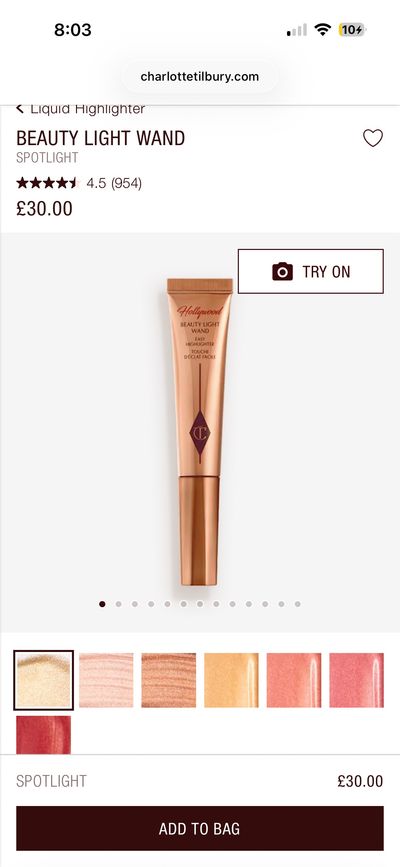 Charlotte Tilbury Beauty Light Wand Liquid Highlighter