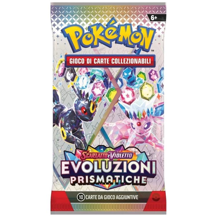 Pokémon Evoluzioni Prismatiche Trading Card Game 1 Booster Pack