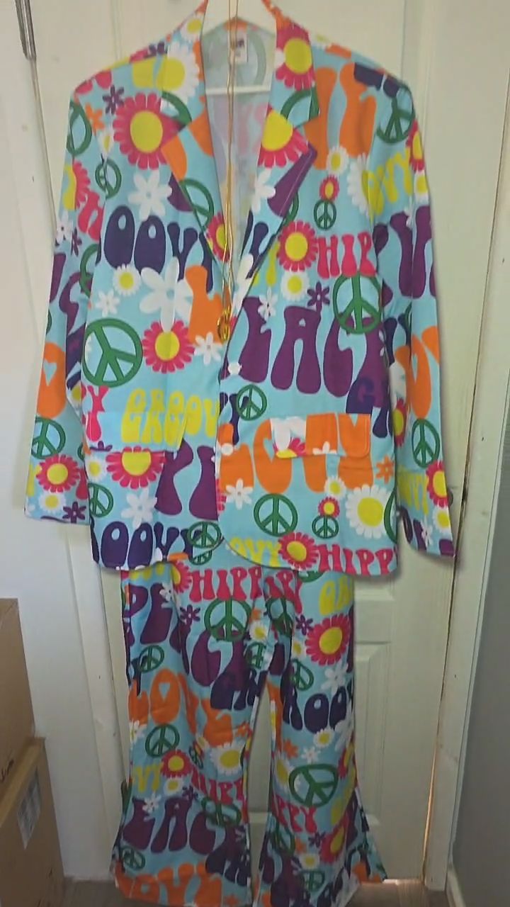 GROOVY HIPPIE SUIT image 1