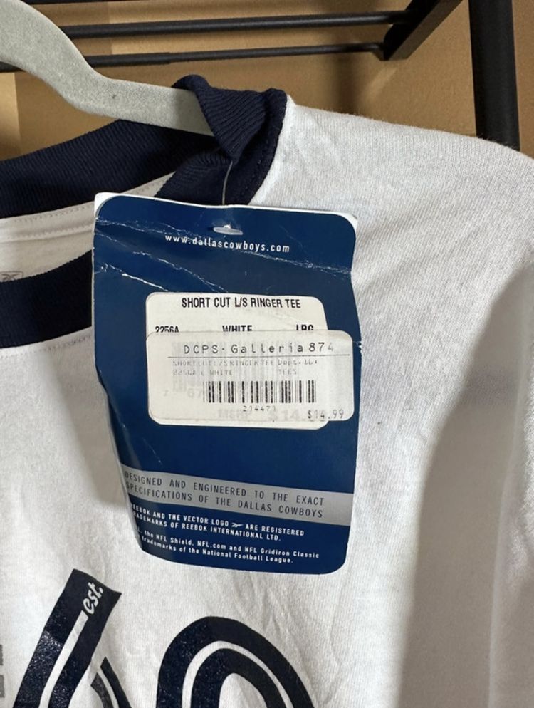 Immagine di vintage reebok long tee 3
